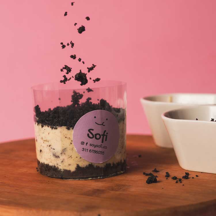 Soy Sofi cheesecake mascarpone y oreo